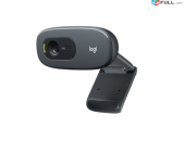 Վեբ - տեսախցիկ Webcam Logitech HD Webcam C370 webcom zoom skype հնարավոր է առաքում