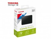 HDD Внешний жесткий диск Արտաքին կոշտ սկավառակ Toshiba Canvio Basic 1TB USB 3.0 External
