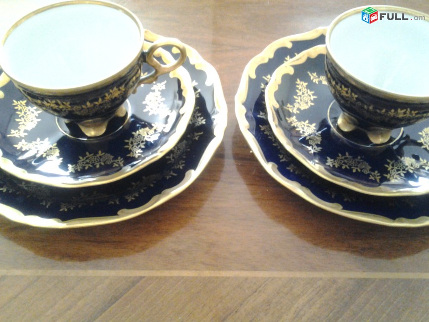 Կոբալտե թեյի բաժակներ (тройка)  2 հատ