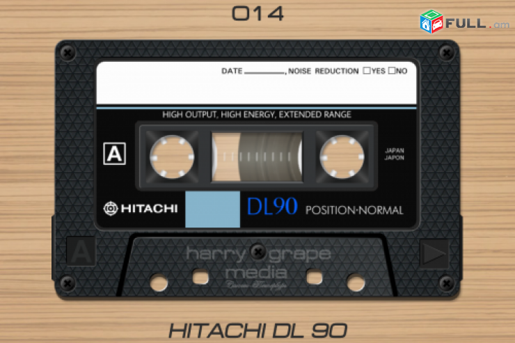 HITACHI DL 90 Аудиокассеты աուդիո կասետներ Ճապոնական օրիգինալ
