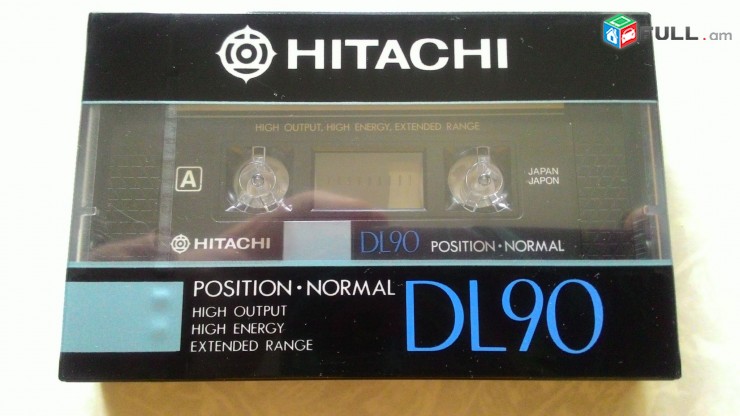 HITACHI DL 90 Аудиокассеты աուդիո կասետներ Ճապոնական օրիգինալ