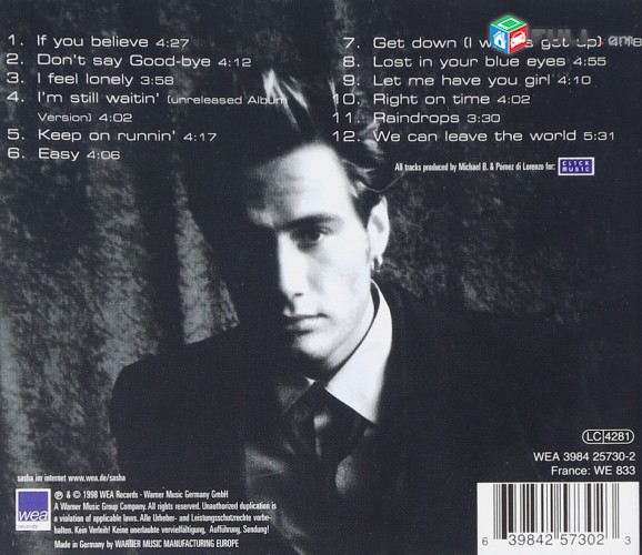 CD սկավառակներ SASHA – Dedicated To. - օրիգինալ տարբեր տեսակի ալբոմներ