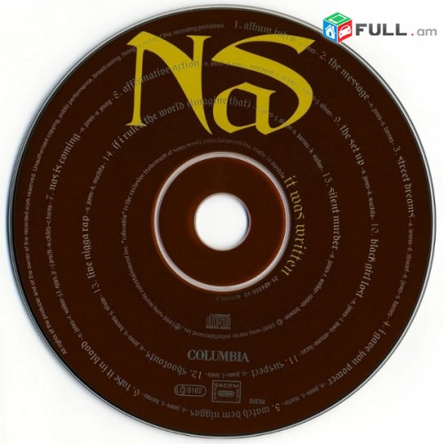 CD սկավառակներ NAS – It Was Written - օրիգինալ տարբեր տեսակի ալբոմներ