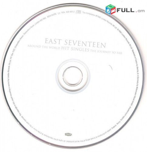 CD սկավառակներ EAST SEVENTEEN - օրիգինալ տարբեր տեսակի ալբոմներ
