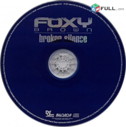 CD սկավառակներ FOXY BROWE - Broken Silence - օրիգինալ տարբեր տեսակի