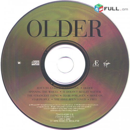 CD x 2 սկավառակներ GEORGE MICHAEL – օրիգինալ տարբեր տեսակի ալբոմներ