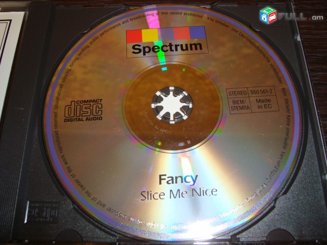 CD սկավառակներ FANCY - օրիգինալ տարբեր տեսակի ալբոմներ