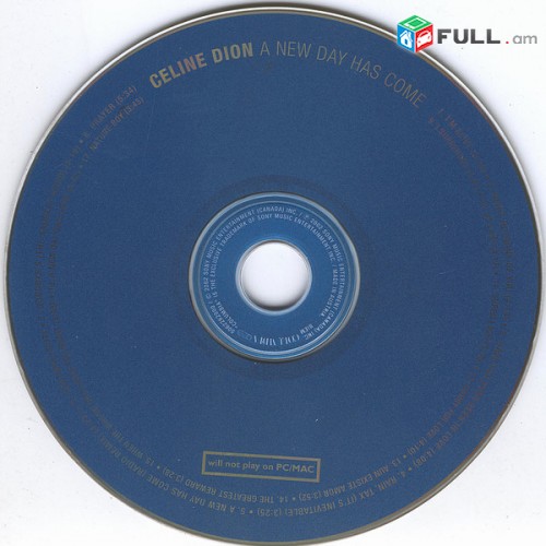 CD սկավառակներ CELINE DION (1) - օրիգինալ տարբեր տեսակի ալբոմներ