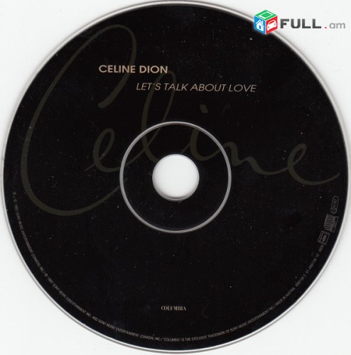 CD սկավառակներ CELINE DION (2) - օրիգինալ տարբեր տեսակի ալբոմներ