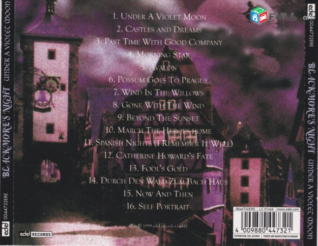 CD սկավառակներ BLACKMORES NIGHS - օրիգինալ տարբեր տեսակի ալբոմներ