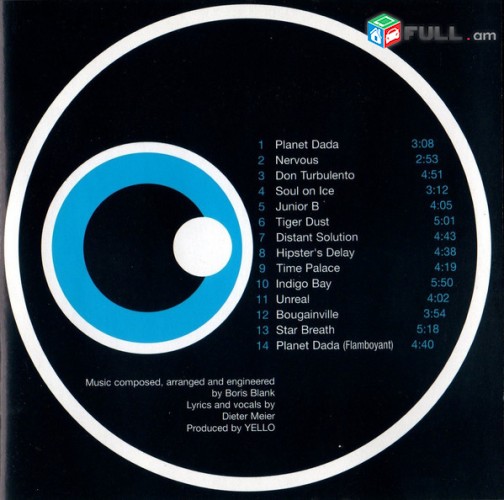 CD սկավառակներ YELLO – The Eye – օրիգինալ տարբեր տեսակի ալբոմներ