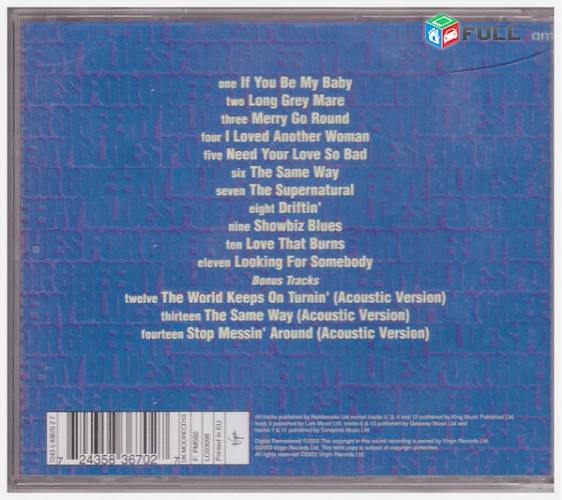 CD սկավառակներ GARY MOORE - օրիգինալ տարբեր տեսակի ալբոմներ