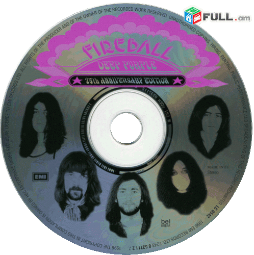 CD սկավառակներ DEEP PURPLE (1) - օրիգինալ տարբեր տեսակի ալբոմներ