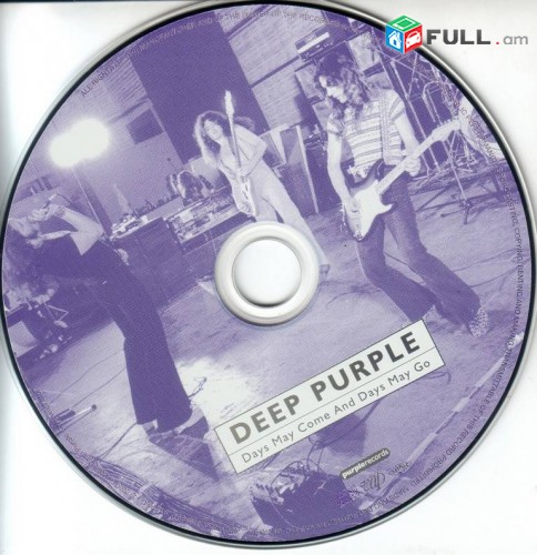 CD սկավառակներ DEEP PURPLE (10) - օրիգինալ տարբեր տեսակի ալբոմներ