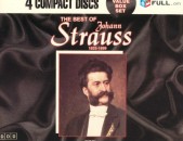 CD x 4 սկավառակներ JOHANN STRAUSS - օրիգինալ տարբեր տեսակի ալբոմներ