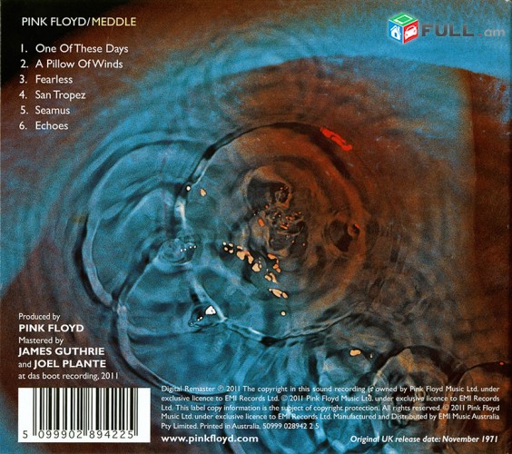CD սկավառակներ PINK FLOYD (7) - օրիգինալ տարբեր տեսակի ալբոմներ