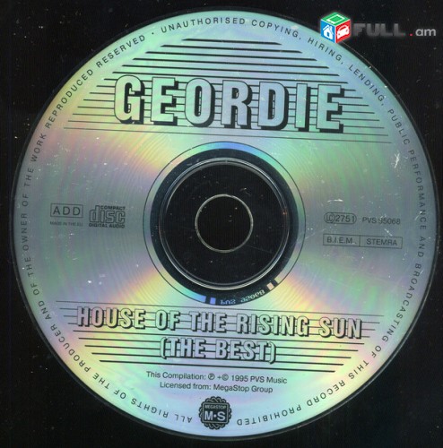 CD սկավառակներ GEORDIE (1) - օրիգինալ տարբեր տեսակի ալբոմներ