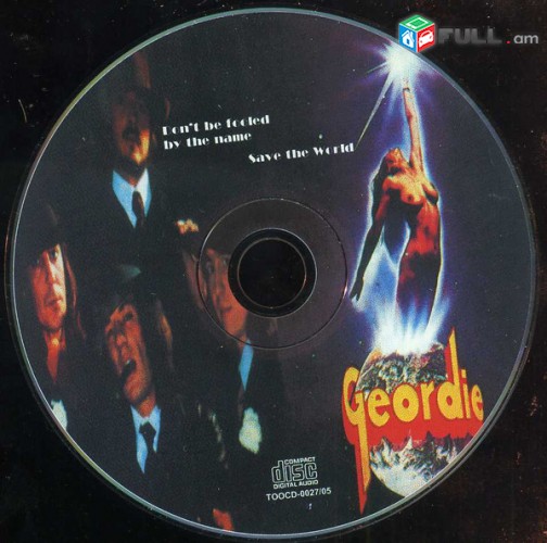 CD սկավառակներ GEORDIE (3) - օրիգինալ տարբեր տեսակի ալբոմներ