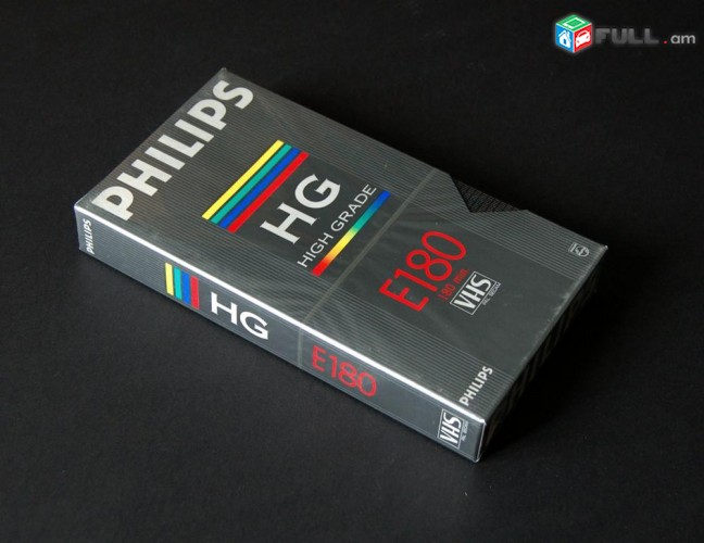 PHILIPS E-180, 240 VHS - Видеокассета - Տեսաժապավեներ տաբեր տեսակի