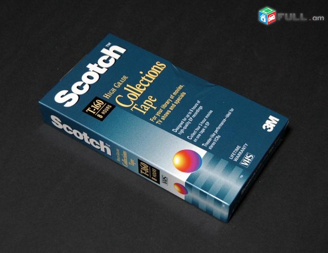 Scotch E-180, 240 VHS - Видеокассета - Տեսաժապավեներ տաբեր տեսակի
