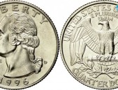 25 центов - Соединенные Штаты Америки - ԱՄՆ 25 ցենտ