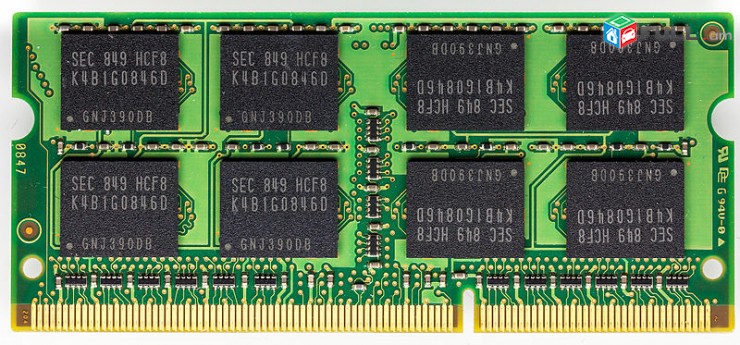  SAMSUNG 2GB 2Rx8 PC3 - 8500S (RAM) DDR3 Համակարգչի նոութբուքի հիշողություն