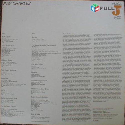 VINYL Ձայնապնակների RAY CHARLES (2) - Sարբեր տեսակի ալբոմներ