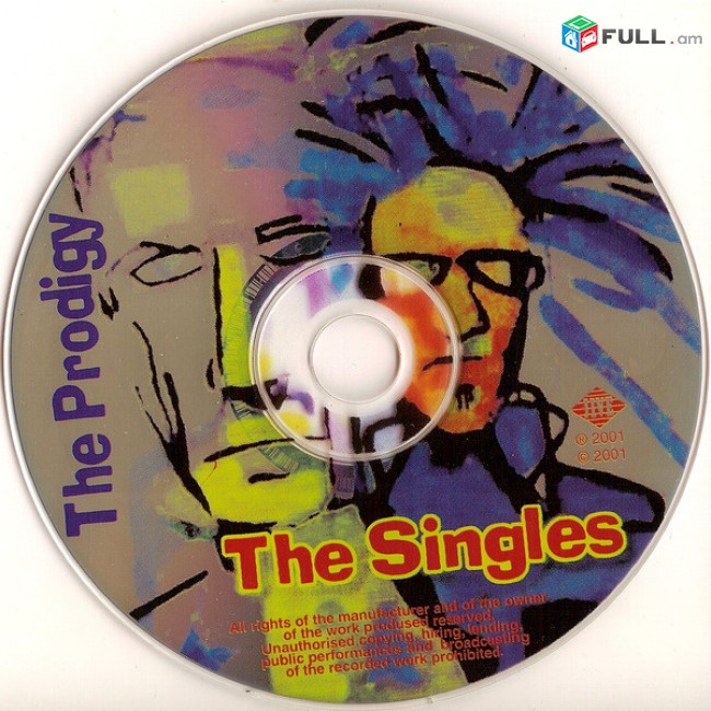 CD սկավառակներ THE PRODIGY (2) - օրիգինալ տարբեր տեսակի ալբոմներ
