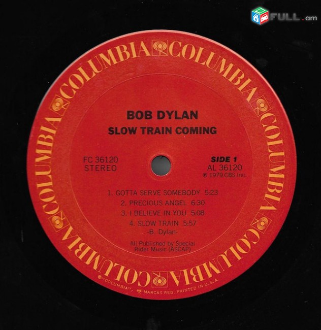  VINYL Ձայնասկավառակներ BOB DYLAN (1) - Sարբեր տեսակի ալբոմներ