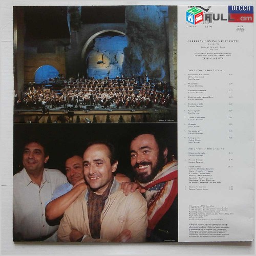 VINYL Ձայնապնակներ Carreras Domingo Pavarotti և տարբեր տեսակի ալբոմներ  