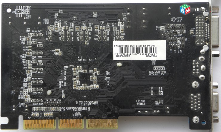 NVIDIA GeForce FX5500 256MB DDR DVI VGA վիդեո քարտ