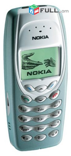 Nokia 3410 բջջային հեռախոս Գերմանական 