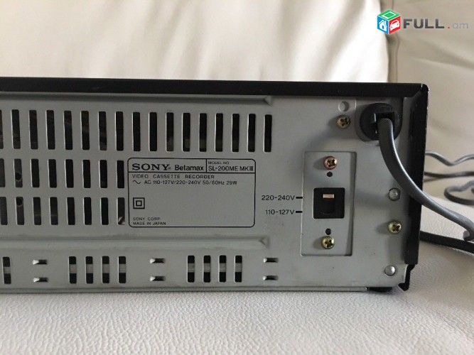 SONY super Betamax SL-200ME MKIII տեսամագնիտաֆոն Ճապոնական