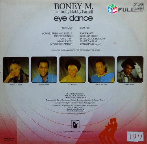 Eyes dance. Boney m "Eye Dance". Бони м Eye Dance. Boney m Eye Dance 1985. Бони м альбомы.