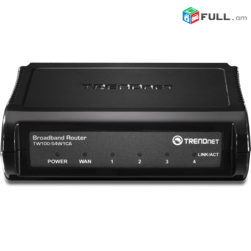TRENDnet TW100-S4W1CA 4-Port Broadband Router 