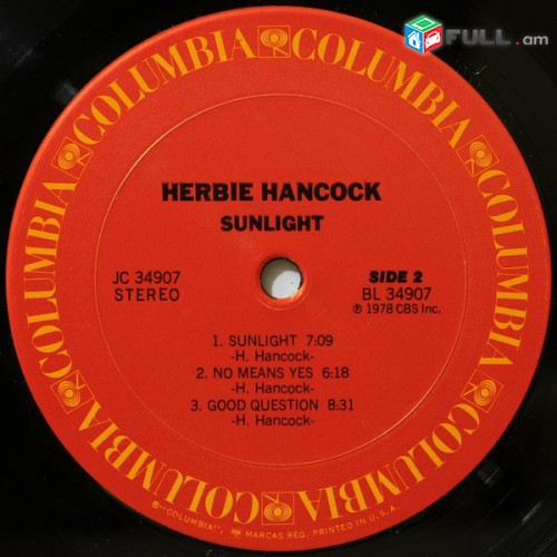 VINYL Ձայնապնակներ HERBIE HANCOCK Sարբեր տեսակի ալբոմներ