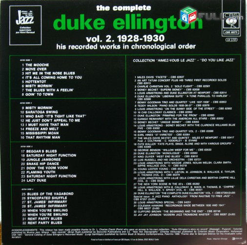 VINYL Ձայնապնակներ 2vinyl DUKE ELLINGTON (1) Sարբեր տեսակի ալբոմներ