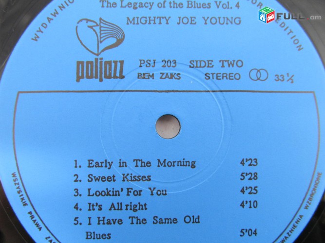 VINYL Ձայնապնակներ Mighty Joe Young Sարբեր տեսակի ալբոմներ