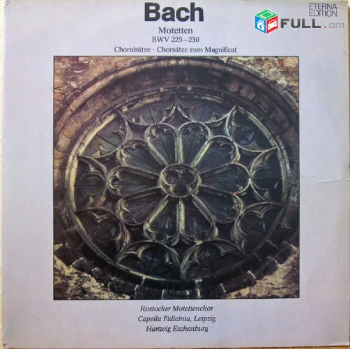 VINYL x 2 Ձայնասկավառակներ Bach / Rostocker Motettenchor - Sարբեր տեսակի ալբոմներ