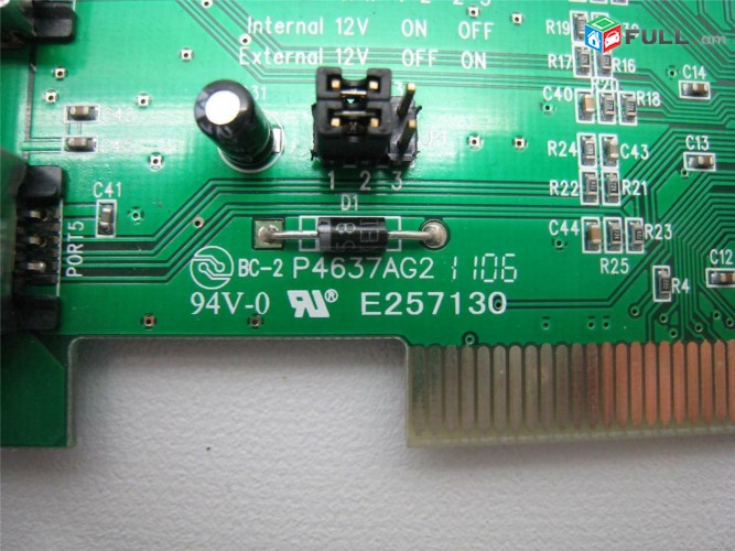 Via 3 + 1 Port 1394a Firewire 400 PCI Card AGP
