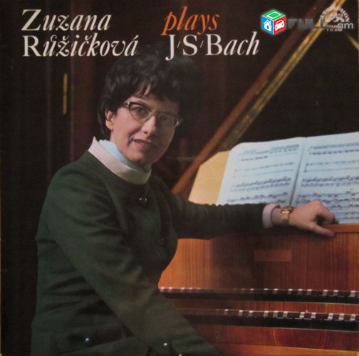 VINYL Ձայնապնակներ Zuzana Růžičková Plays Bach Sարբեր տեսակի ալբոմներ