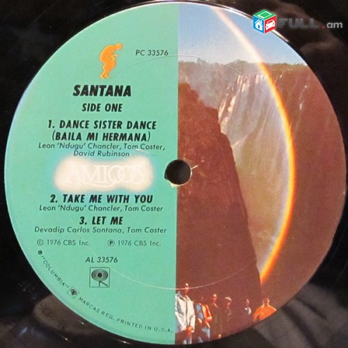 VINYL Ձայնապնակներ SANTANA (2) Sարբեր տեսակի ալբոմներ