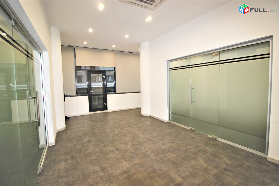 Գրասենյակային տարածք Սայաթ-Նովայի պողոտայում կենտրոնում,128քմ,for rent,Կոդ G1701