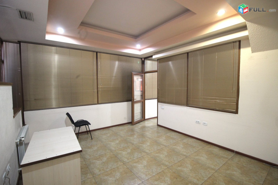Գրասենյակային տարածք Պռոշյան փողոցում կենտրոնում, 96 քմ, For rent, office,Կոդ G1973