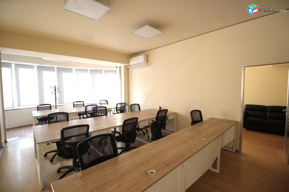 Գրասենյակային տարածք Գյուլբենկյան փողոցում Արաբկիրում, 105 քմ, office, for rent, Կոդ G1974
