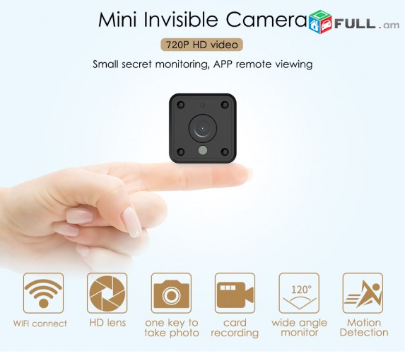 Mini wifi Camera (online hetevelu)