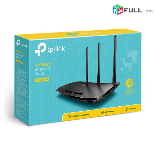 TP LINK TL-WR940N shat hzor wifi router + Araqum