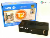 DVB-T2 tvayin sarq T2 -Megogo Terrestrial + անվճար առաքում և տեղադրում