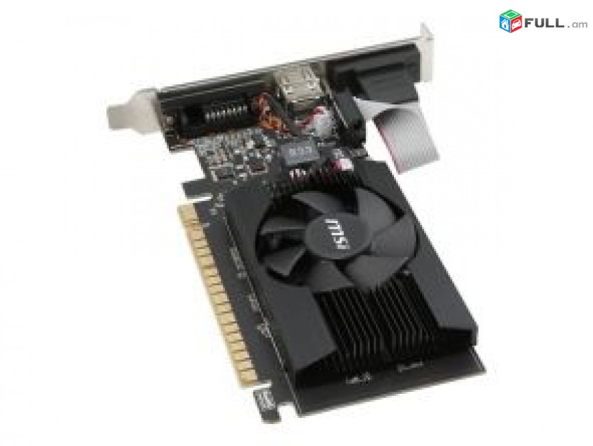 Videocard MSI GeForce® GT 710 2 Гб DDR3 /VGA/HDMI/DVI + անվճար առաքում և տեղադրում