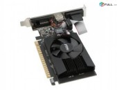 Videocard MSI GeForce® GT 710 2 Гб DDR3 /VGA/HDMI/DVI + անվճար առաքում և տեղադրում